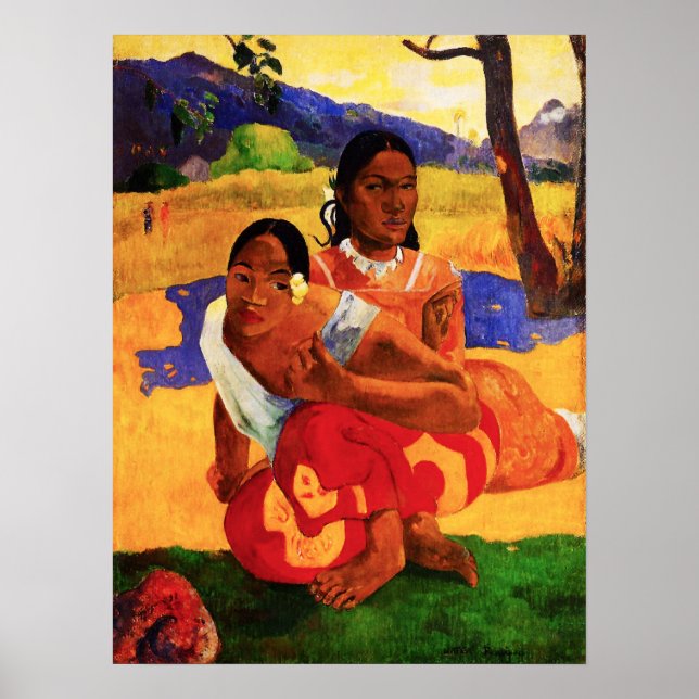 Gauguin Quando Você Vai Se Casar Com Poster (Frente)