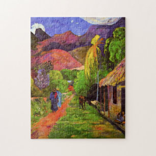 Gauguin Road no Taiti Quebra-cabeça