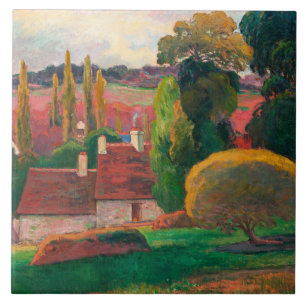 Gauguin - Uma Fazenda na Bretanha