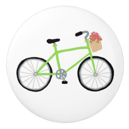 Gaveta da bicicleta do cruzador e botão do armário