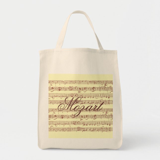 Gavotte de Mozart - o bolsa do mantimento (Frente)