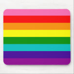 Gay do arco-íris LGBT sinalizador Mousepad<br><div class="desc">Gay do arco-íris LGBT sinalizador Mousepad</div>