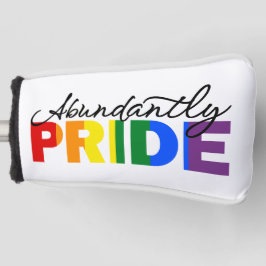 Gay do Orgulho Abundante Cobrir de Cabeça de Golfe