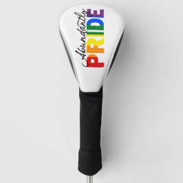 Gay do Orgulho Abundante Cobrir de Cabeça de Golfe