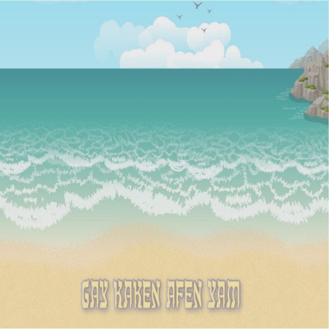 Gay Kaken Afen Yam Adesivo (Frente)