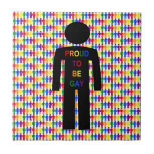 Gay LGBTQ Homem Silhuette e Rainbow Men