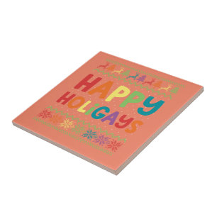 Gay Natal Feliz Holigays LGBT Feliz Arco-Íris