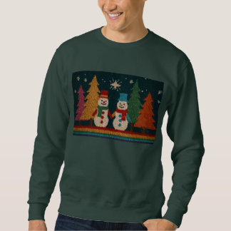 Gay Snowman Sweatershirt, Suéter de Natal Feio