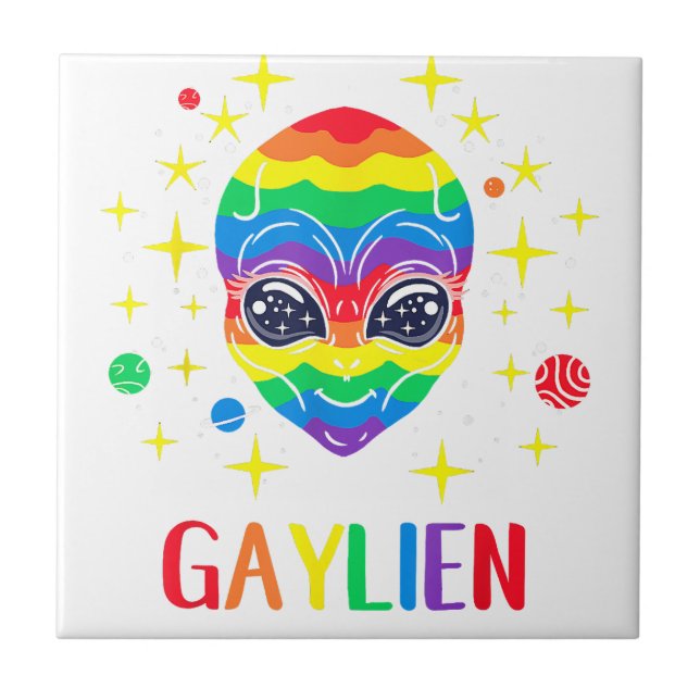 Gaylien Orgulho gay (Frente)
