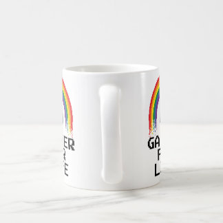 Gaymer para a caneca da vida