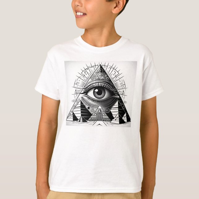 Gaze Para A Camisa T Das Estrelas (Frente)