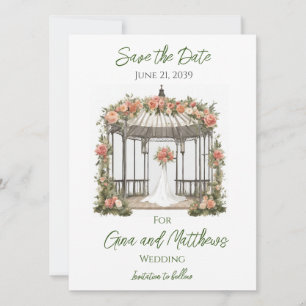 Gazebo Wedding Salve Data Convite