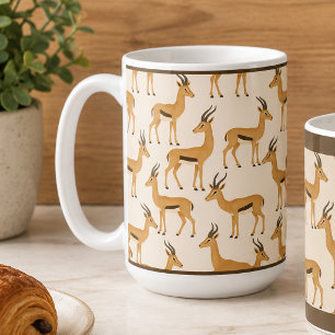 "GAZELA" - CANECA DE CAFÉ DE 450 ML