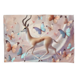 Gazelle and Butterflies Fantasy Art