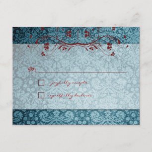 GC Bejewelt Turquoise & Red RSVP