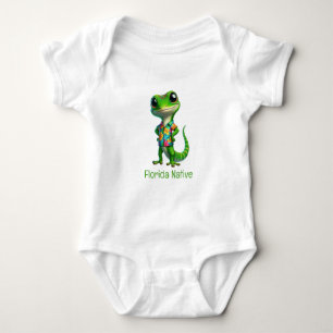 Gecko em Camisa Tropical