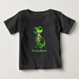 Gecko em Camisa Tropical