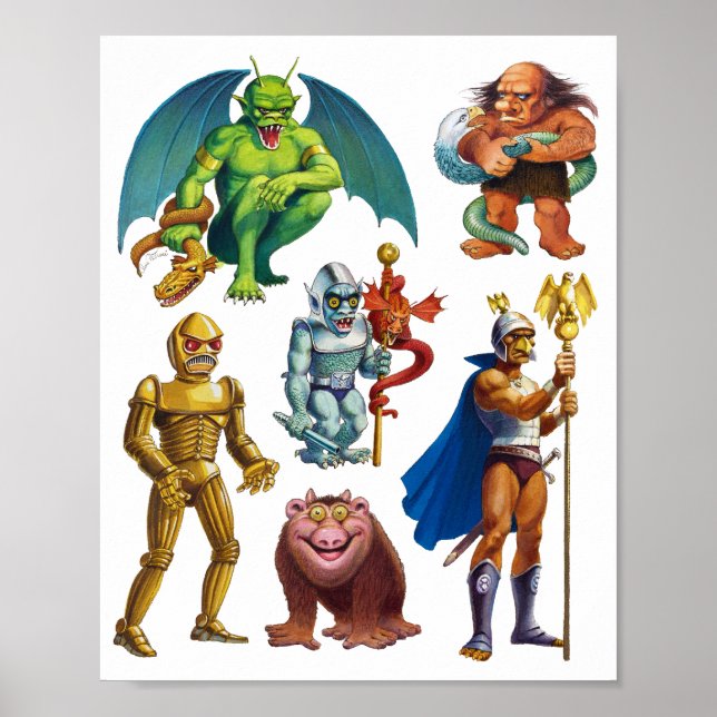 Geedis e Terra da Impressão de Arte de Ta (Frente)