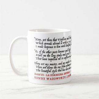 Geek Dante Longfellow do Lit - caneca