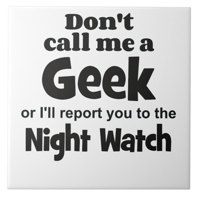 Geek Night Watch bf (Frente)