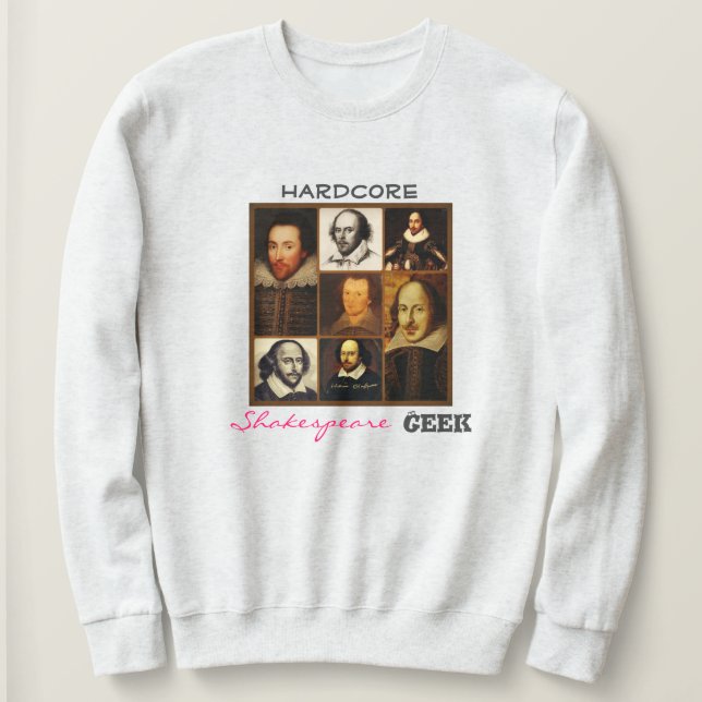 Geek Shakespeare Camisa suja de mulher (Frente do Design)