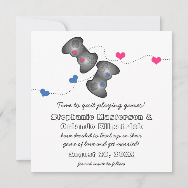 Geeky Gamers Salve o Anúncio de Data (Frente)