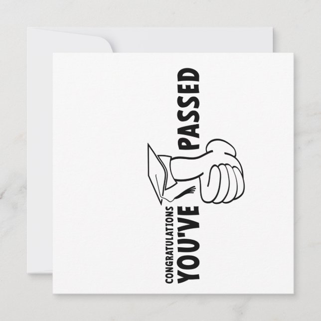 Gefeliciteerd, je bent geslaagd, diploma (Frente)