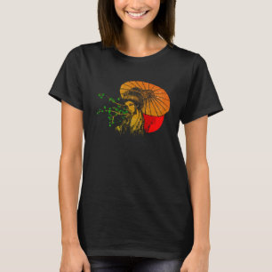 Geisha Japão Rapariga de Arte Japonesa Pullover Ho