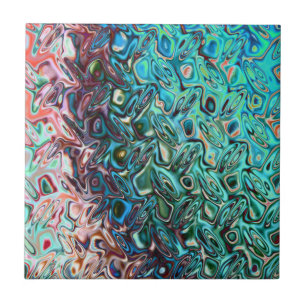 Gel Abstrato Azul Líquido