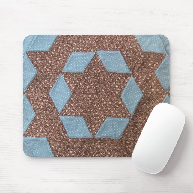 Gel Mousepad - Castelo Quilt Pattern (Com mouse)