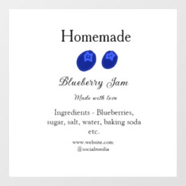 Geleia de mirtilo caseira feita com amor adicionar