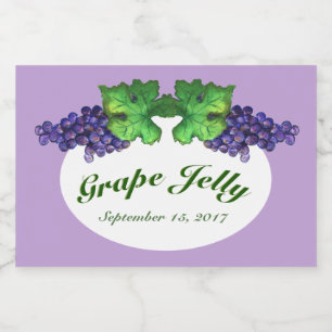 Geleia de Uva Cabernet e Rótulo de Emperramento C