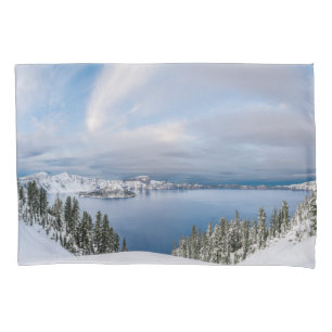 Gelo e neve Crater Lake Oregon