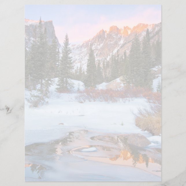 Gelo e neve | Estes Park, Colorado (Frente)