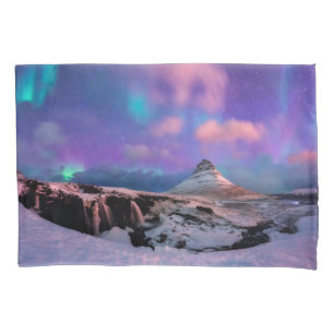 Gelo e neve Luzes Nortes, Montanha Kirkjufall