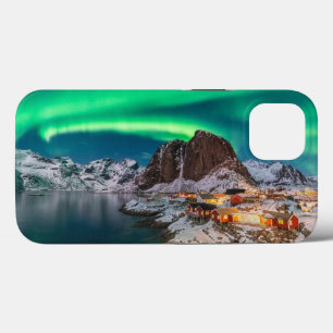 Gelo e neve Luzes Nortes, Noruega