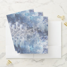 Gelo e neve texturizados Padrão Azul de Natal