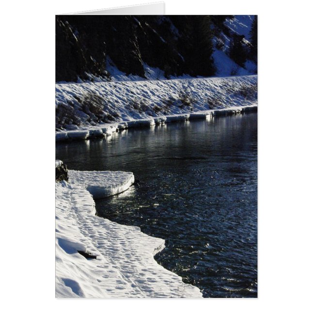 Gelo no Cartão Pé Negro (Frente)