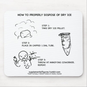 Gelo seco Mousepad