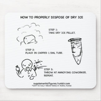 Gelo seco Mousepad