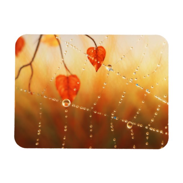 Gemas de um ímã flexível de manhã de outono (Horizontal)