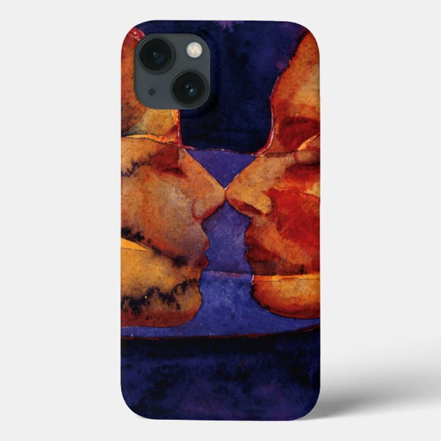 Gêmeo pequeno do espelho com figura (Verso)