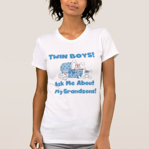 Gêmeos perguntam sobre os meus netos Camisetas e p