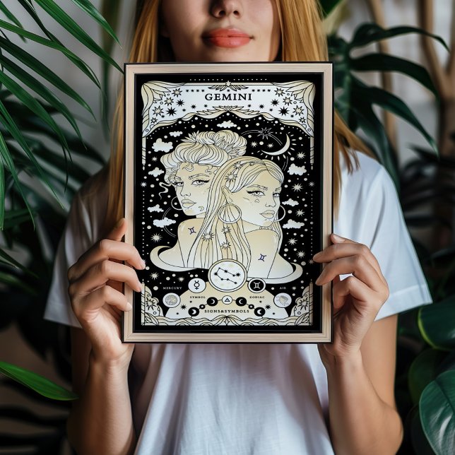 Gêmeos Versátil e Arejado - Poster de Astrologia (Criador carregado)
