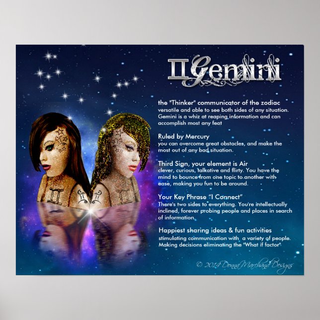 Gemini Character Poster (Frente)