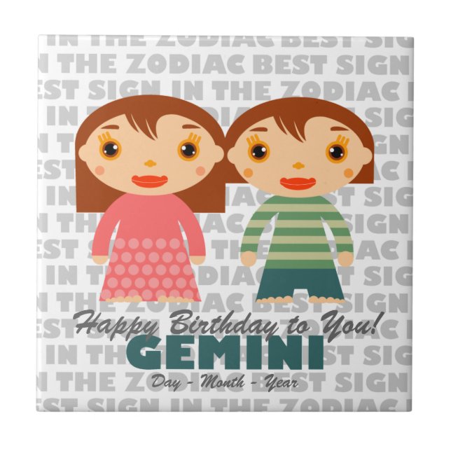 Gemini Happy Birthday (Frente)