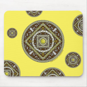 Gemini Mandala Mousepad