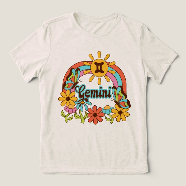 Gemini - sinal de nascimento astrologico - gêmeos  (Design frontal)