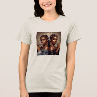 Gemini Zodiac Musical Trumpet Três-Blend Shirt