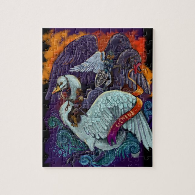 Gemini~zodiac quebra-cabeça (Vertical)